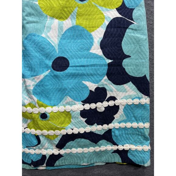 Lilly Pulitzer Shortly Blue Floral Skirt Womens Size 6 Great Condition - Picture 3 of 12